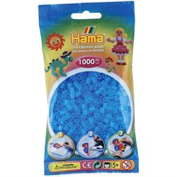 Hama Midi Beads 1000 pcs Tr aqua 207-73 207-73 - hama