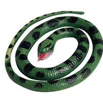 Gummi slange - Anaconda Anaconda - Småvarer