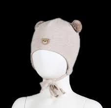 Kivat knytelue m bamse Beige - Kivat