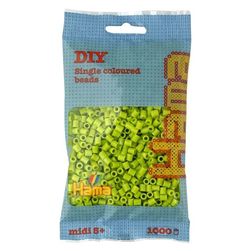 Hama Midi 1000 Perler - Lime 207-104 207-104 - hama