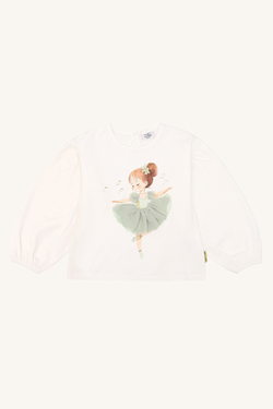 HCAlma -T-shirt Ivory - Hust & Claire
