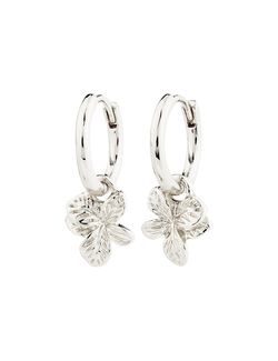 Charmaine Hoops Sølv - Pilgrim