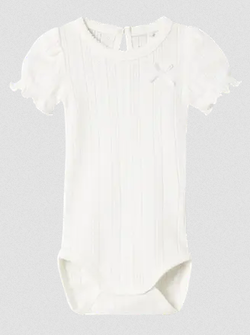 Name It Happy SS Body Cloud Dancer - Name It