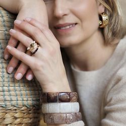 Armbånd brun smal Uspesifisert - 7 Dayscollection