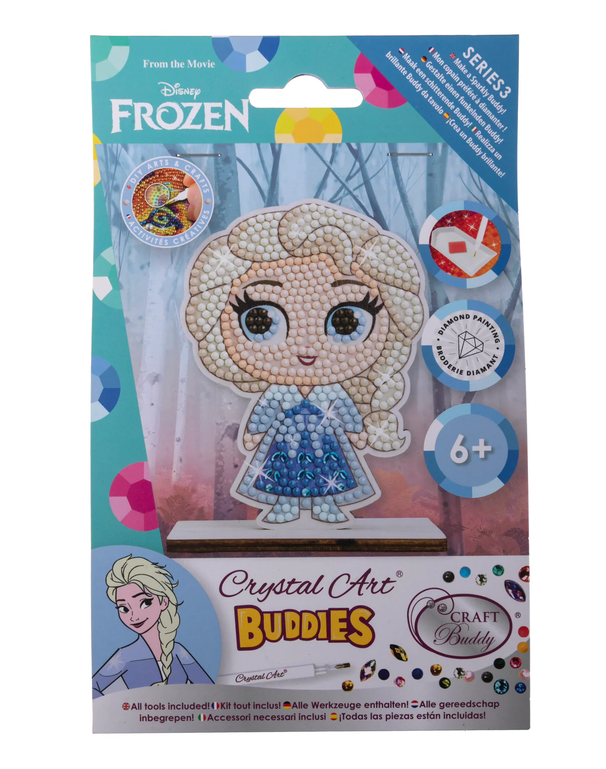 Crystal Art Disney Belle - diamantperling Belle - Hobby