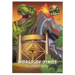 FARGEBOK DINOSAUR 40 SIDOR 120G TINKA DINOSAUR - Tinka
