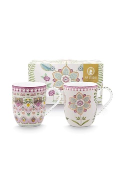 Krus Set/2 Lily & Lotus 145ml Syrin - Pip Studio