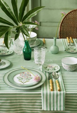 Set/2 Longdrink Glass Blomster 400ml ikke relevant - Pip Studio