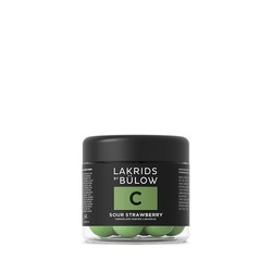 C - Sour Strawberry Small 125g - Lakrids by Johan Bülow