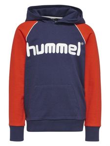 Adrian Hoodie - Hummel blå / rød - Hummel